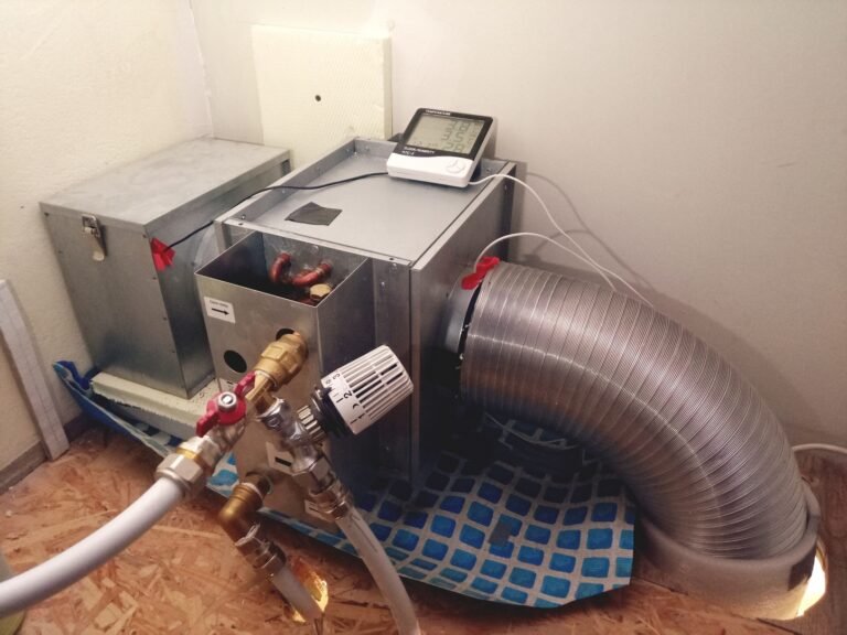 Rekuperatoriaus pašildymas kai -15C